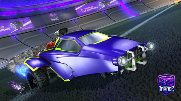 A Rocket League car design from ballchaser12