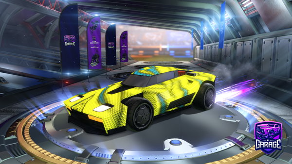 A Rocket League car design from AbrizzBirnen