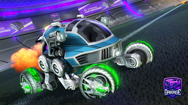 A Rocket League car design from Shooteo2313