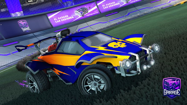 A Rocket League car design from alpha_dn2020TTV