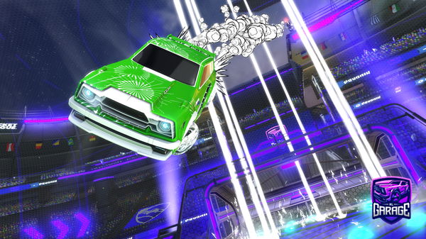 A Rocket League car design from Yuvis09