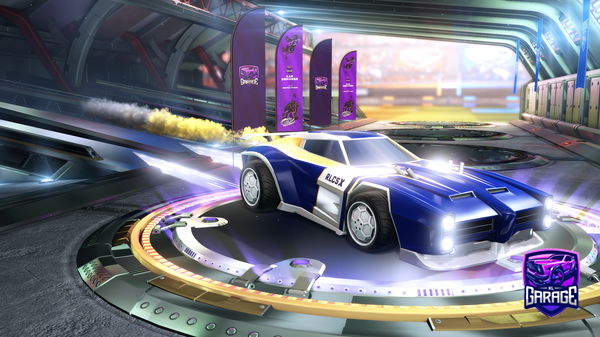 A Rocket League car design from Shark_alves