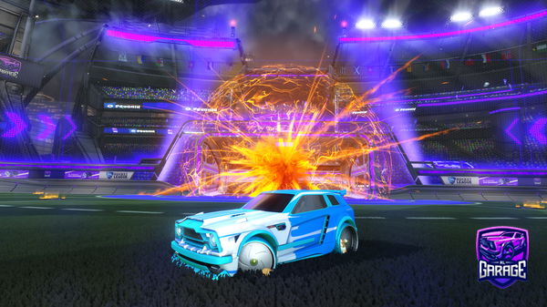 A Rocket League car design from Theduckrules