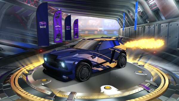A Rocket League car design from Zep973