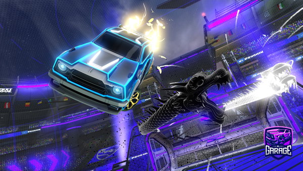 A Rocket League car design from Asilbzdg