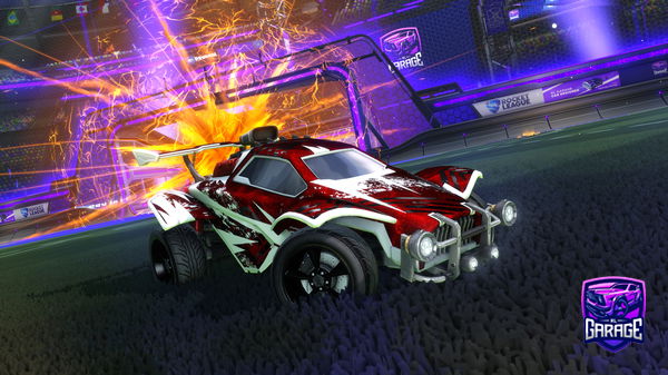 A Rocket League car design from Gyuctt