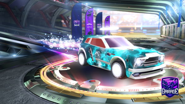 A Rocket League car design from Hxxver52-_