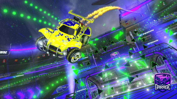 A Rocket League car design from Cosmotiz