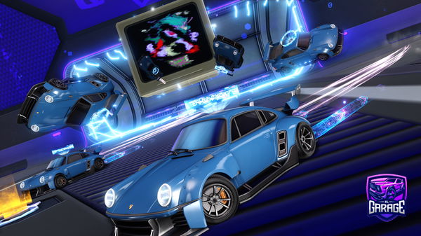 A Rocket League car design from NissanSkyline10