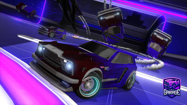 A Rocket League car design from uouiu