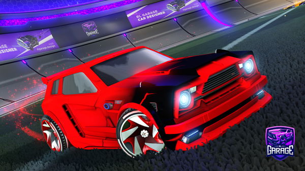 A Rocket League car design from BoZo_0708