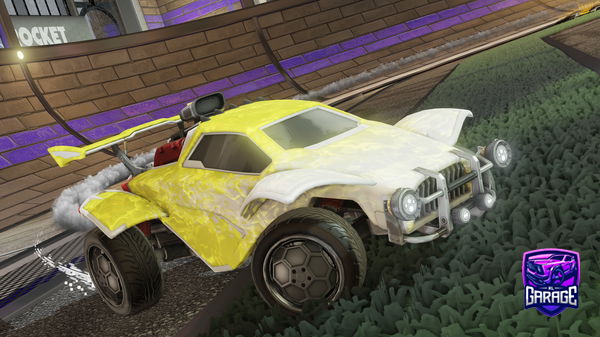 A Rocket League car design from Shazoooom