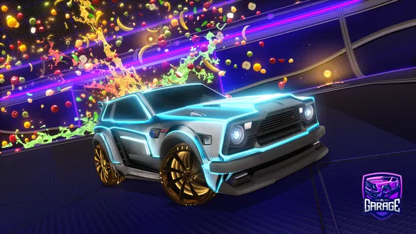 A Rocket League car design from MoffBoff