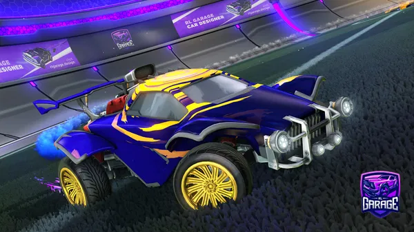 A Rocket League car design from Alasombra