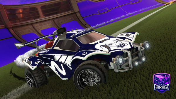 A Rocket League car design from TrickyTeK