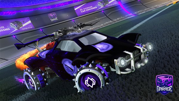 A Rocket League car design from iQuzii