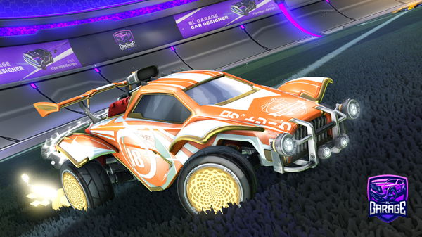 A Rocket League car design from DRABJACKLE6678