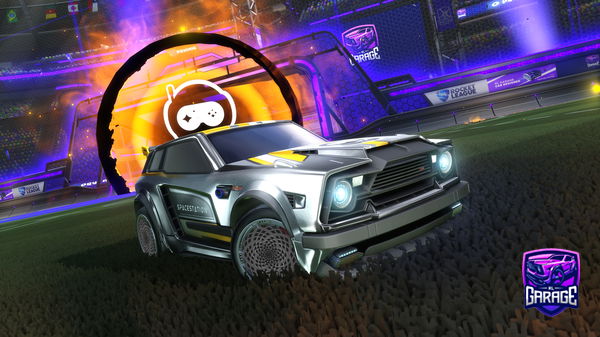 A Rocket League car design from Woptv123