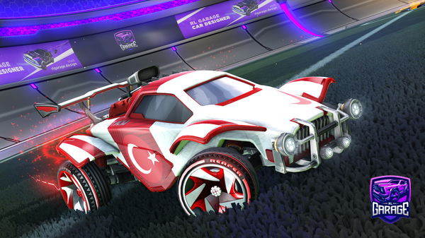 A Rocket League car design from TarikYoshi