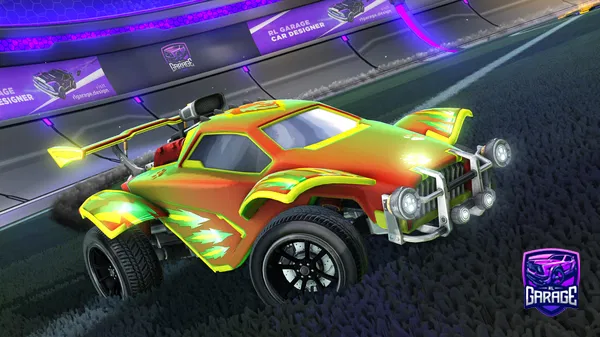 A Rocket League car design from jovi-_-