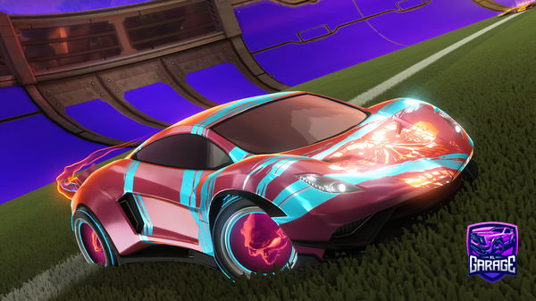 A Rocket League car design from Noxalymph