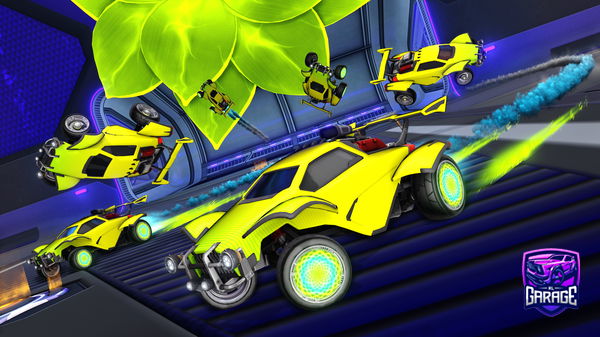 A Rocket League car design from Jeebozz