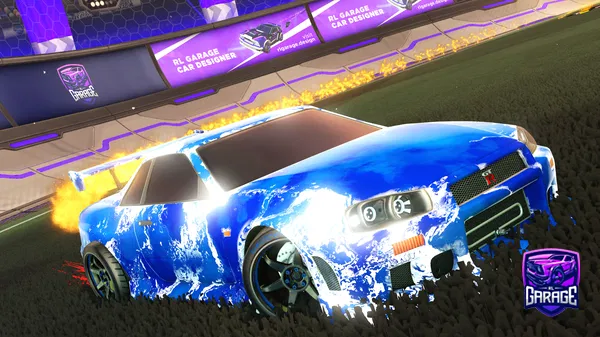 A Rocket League car design from NiceBasilisk1141