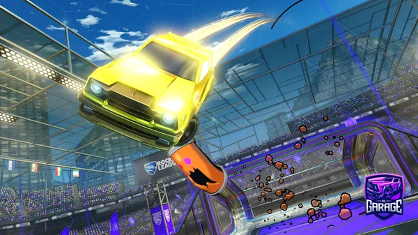 A Rocket League car design from stuckilivio