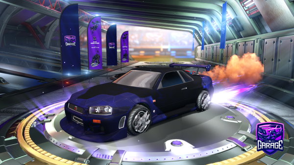A Rocket League car design from Budda_dawg60FPS