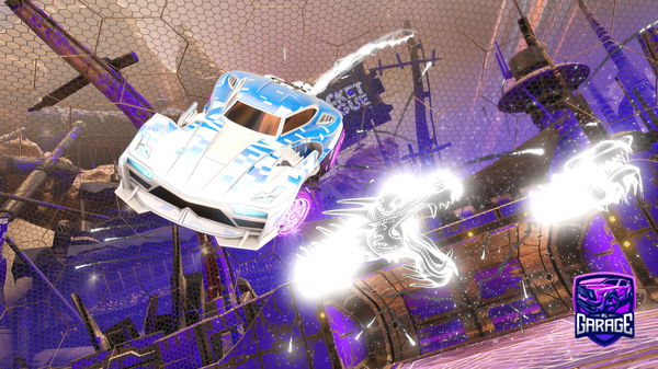 A Rocket League car design from Morana_Lunaris_Solaris