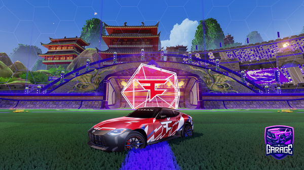 A Rocket League car design from GT-ROUSH