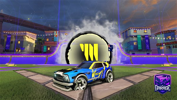 A Rocket League car design from NotDigby