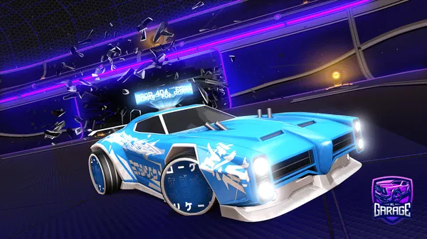 A Rocket League car design from YS-AeroAlpha