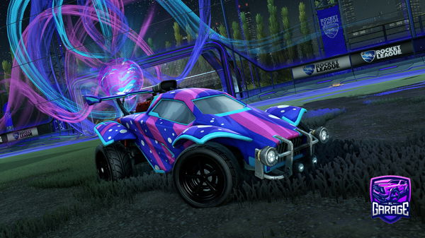 A Rocket League car design from bendyrhino