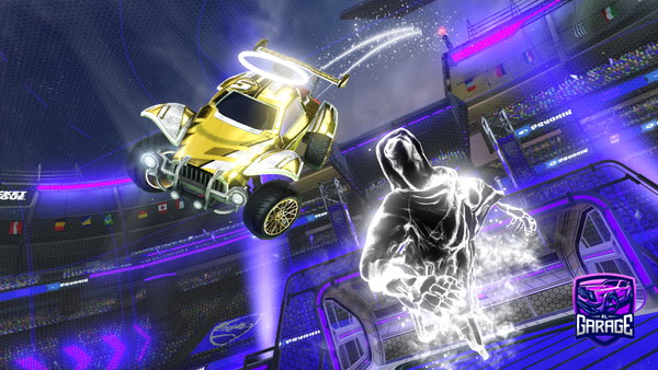 A Rocket League car design from Ascrac-