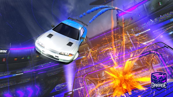 A Rocket League car design from Razox_fr
