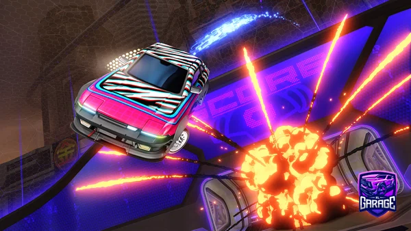 A Rocket League car design from ZaihnY