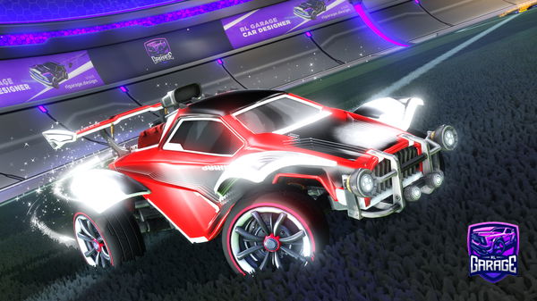 A Rocket League car design from ERRORMISSING