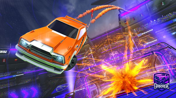 A Rocket League car design from DaniXdBruh