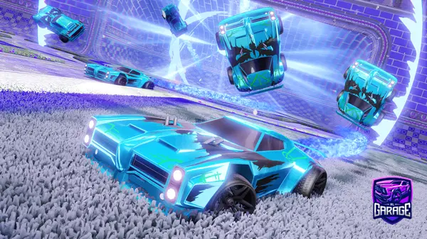 A Rocket League car design from Cocavidania