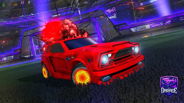 A Rocket League car design from TheLiesWe
