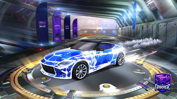 A Rocket League car design from Electricpear9