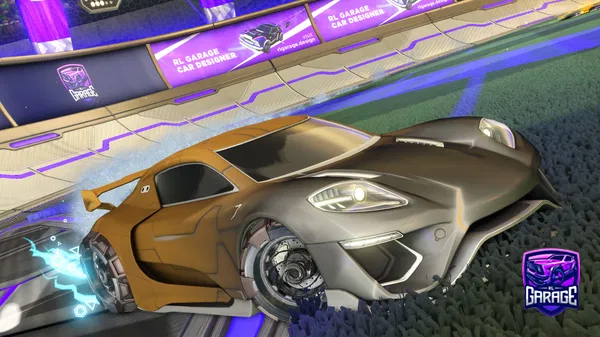 A Rocket League car design from Ciofologo09