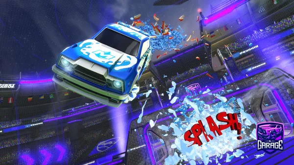 A Rocket League car design from Piekie949