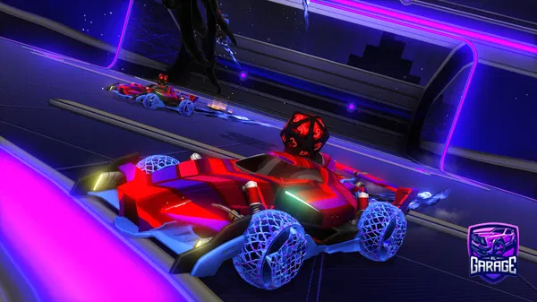 A Rocket League car design from ball123