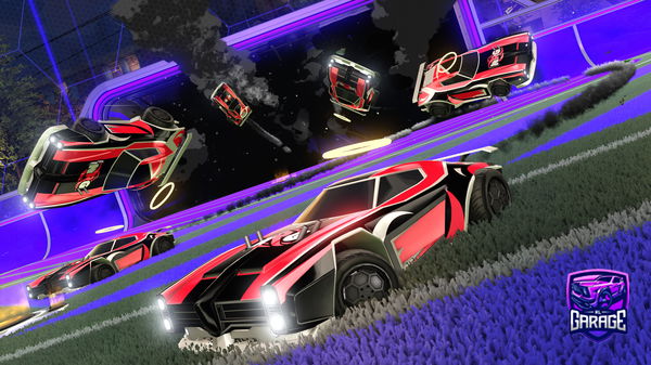 A Rocket League car design from Exolags