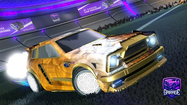 A Rocket League car design from ironandre43