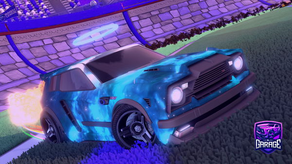 A Rocket League car design from ItsMetricAU