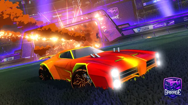 A Rocket League car design from frick_my_tm8