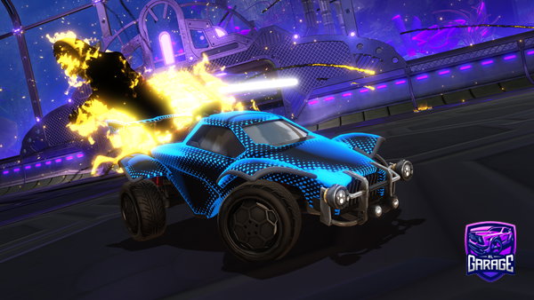A Rocket League car design from GARCESRLL